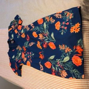 Vince Camuto Bodycon dress, navy floral